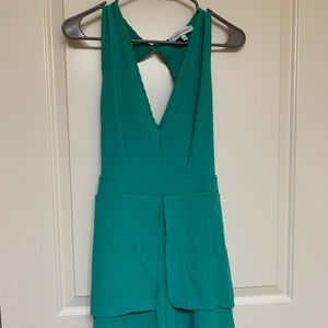 Vanity Closet Teal Romper